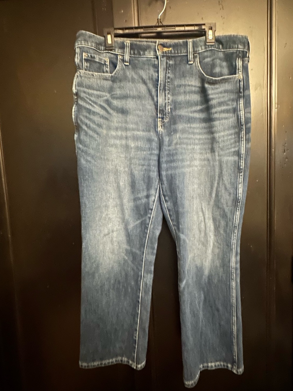 Banana Republic High Rise Crop Boot Jeans Women -Size 33 Medium Wash
